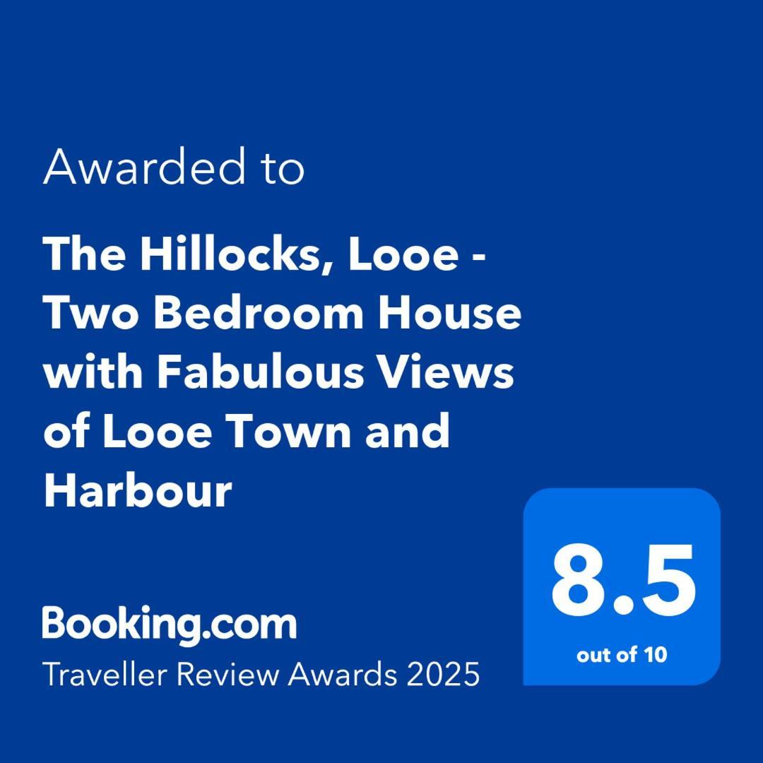 The Hillocks, Looe - Two Bedroom House With Fabulous Views Of Looe Town And Harbour 외부 사진